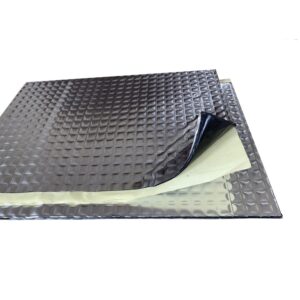 Alubutyl Dämmmatte ABM Professional Dämmung Anti Dröhn Selbstklebend 4mm, 0.08m2 Alubutyl dämmmatte ABM Professional abm butyl matte ABM Insulation