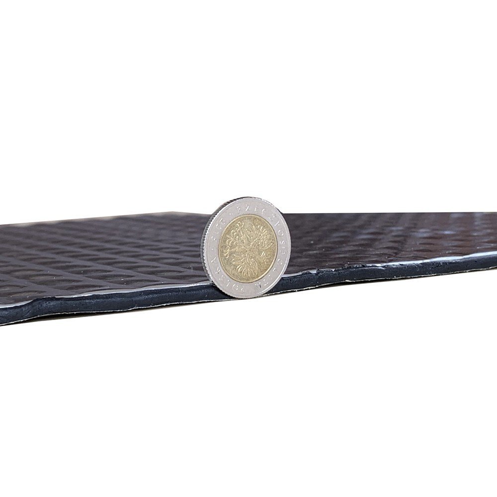 Alubutyl Dämmmatte ABM Professional Dämmung Anti Dröhn Selbstklebend 4mm, 0.08m2 Alubutyl dämmmatte ABM Professional abm butyl matte ABM Insulation