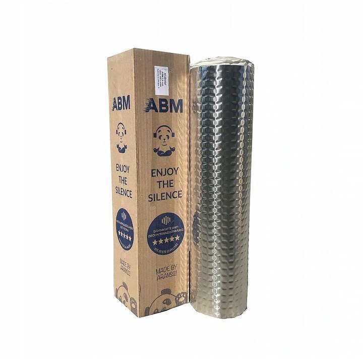 Alubutyl Dämmmatte ABM Professional Dämmung Anti Dröhn Selbstklebend 4mm, 0.08m2 ABM Insulation Alubutyl Dämmmatte ABM Professional Dämmung Anti Dröhn Selbstklebend 4mm, 0.08m2 Alubutyl dämmmatte ABM Professional abm butyl matte ABM Insulation
