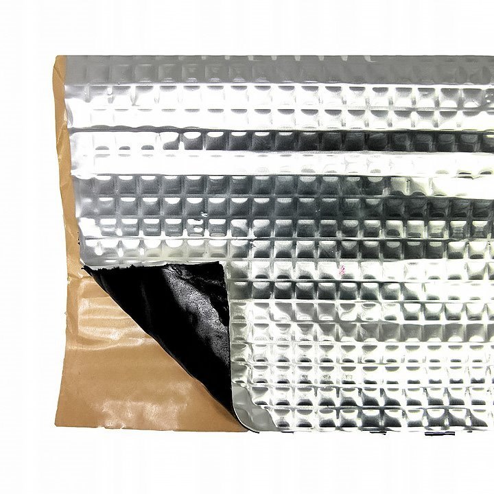 Alubutyl Dämmmatte ABM Professional Dämmung Anti Dröhn Selbstklebend 4mm, 0.08m2 ABM Insulation Alubutyl Dämmmatte ABM Professional Dämmung Anti Dröhn Selbstklebend 4mm, 0.08m2 Alubutyl dämmmatte ABM Professional abm butyl matte ABM Insulation