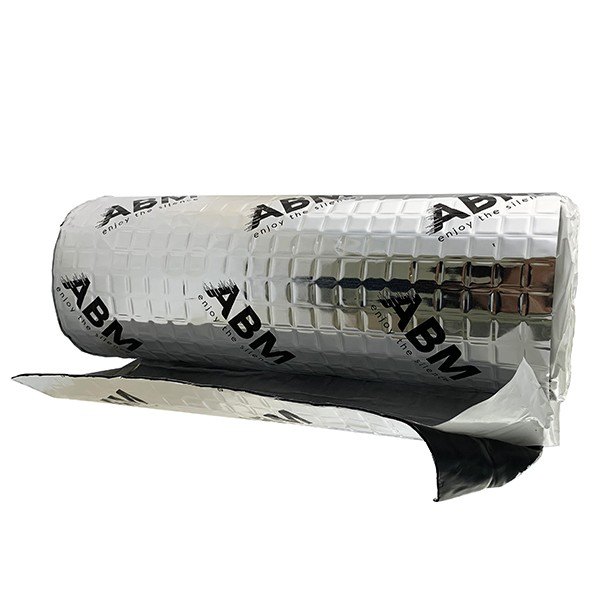 Alubutyl Dämmmatte ABM Xtreme Premium-Klasse Dämmung Anti Dröhn Selbstklebend 1.5mm, 2m2 mata wygłuszająca,mata butylowa,mata wyciszająca,izolacja akustyczna 18abm-4-600-2