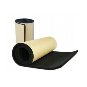 Schaumstoff Dämmmatte aus Kautschuk. Isoliermatte Dämmschaummatte Selbstklebend ABM 19mm, 1m2 Schaumstoff Kautschuk Dämmmatte Akustikschaum billig ABM Insulation