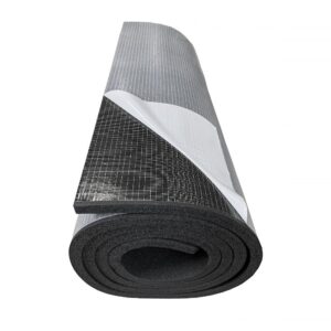 Schaumstoff Dämmmatte aus Kautschuk. Isoliermatte Dämmschaummatte Selbstklebend ABM 50mm, 1m2 Schaumstoff Kautschuk Dämmmatte akustikschaum selbstklebend ABM Insulation