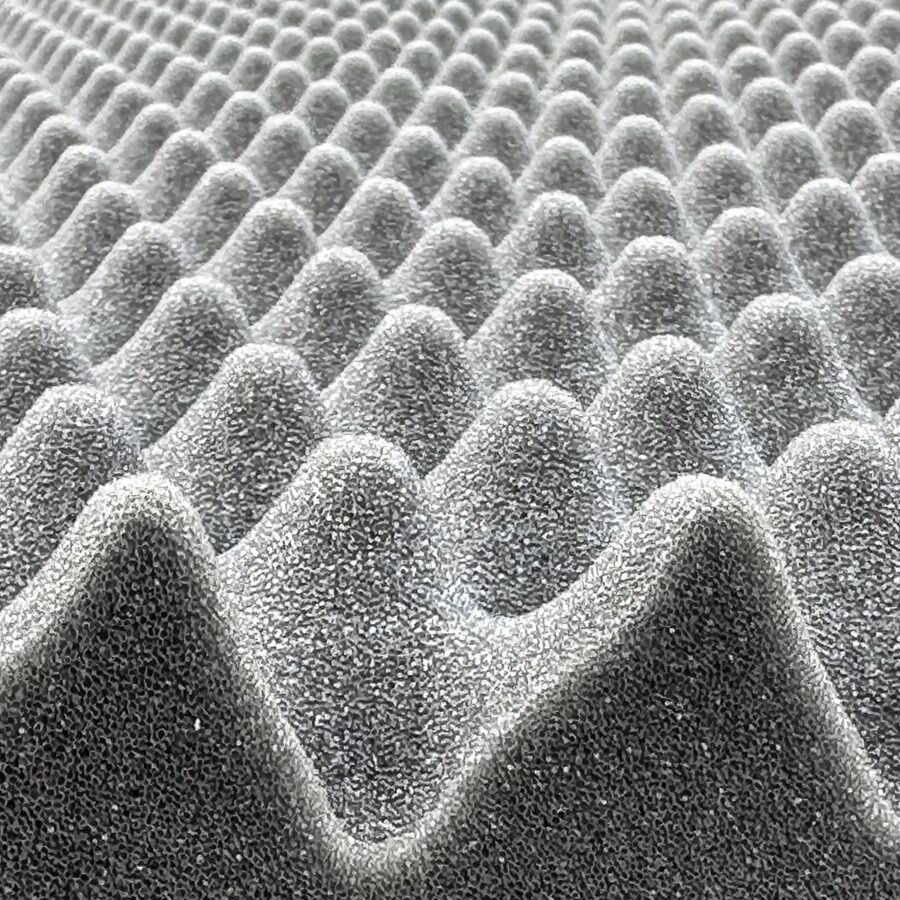 Akustikschaumstoff Sounddämmung Schallabsorbierender Noppenschaum FALA Selbstklebend ABM 20mm, 1m2 Akustikschaumstoff Akustikschaum ABM Insulation