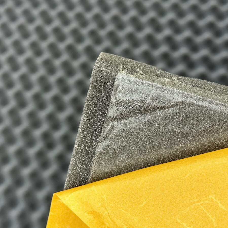 Akustikschaumstoff Sounddämmung Schallabsorbierender Noppenschaum FALA Selbstklebend ABM 20mm, 1m2 Akustikschaumstoff Akustikschaum ABM Insulation