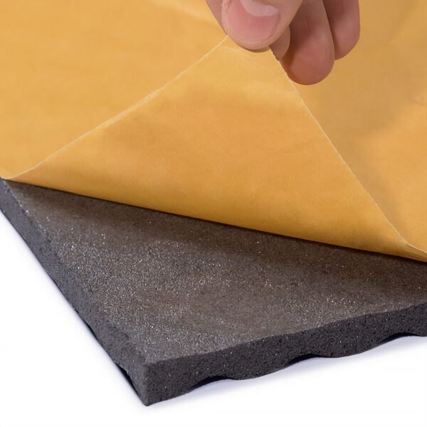 Schallabsorbierender Akustikschaum mit Memory-Folie ABM WAVE Selbstklebend, 15mm, 1m2 Akustikschaumstoff ABM Insulation