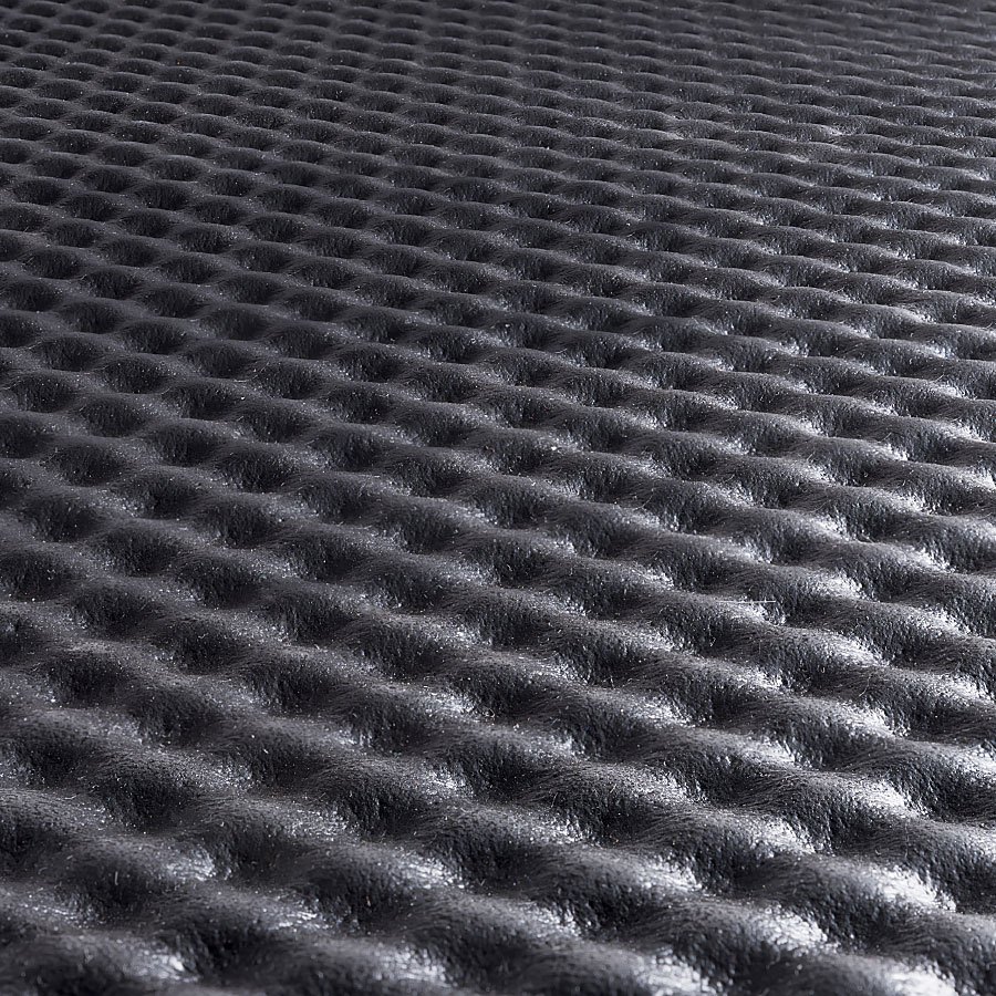 Schallabsorbierender Akustikschaum mit Memory-Folie ABM WAVE Selbstklebend, 15mm, 1m2 Akustikschaumstoff ABM Insulation