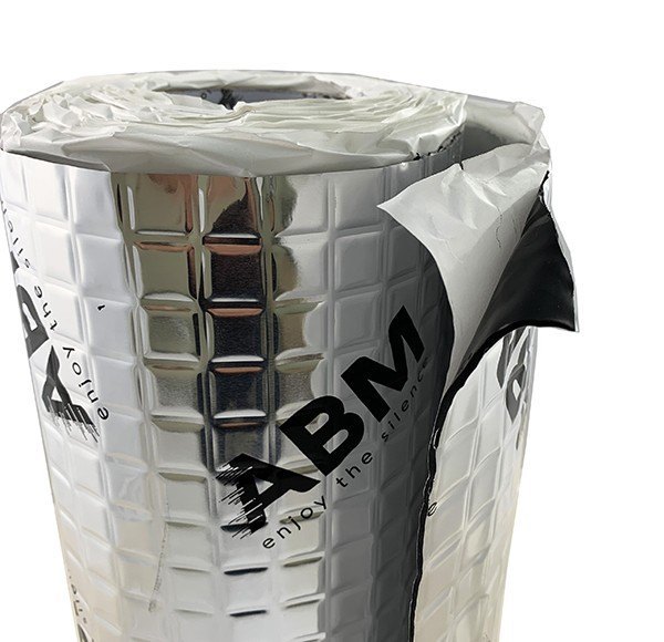 Selbstklebende Premium-Butyl-Schallschutzmatte ABM Xtreme in Rollen, 1.5mm, 1m2 18abm-2-600
