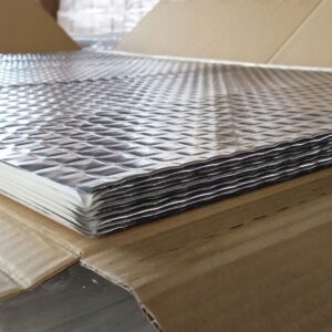 Selbstklebende Butyl-Schallschutzmatte in Bahnen ABM Professional, 1.5mm, 0.06m2 Alubutyl dämmmatte ABM Professional  ABM Insulation