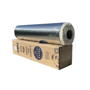 Butyl Soundproofing Self-adhesive Mat ABM Professionalin rolls, 2mm, 1m2 Butyl Soundproofing Mats ABM Professional abm butyl matt