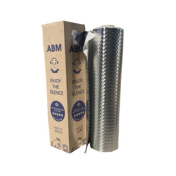 Butyl-Schallschutzmatte selbstklebend ABM Professional in Rollen, 2mm, 0.125m2 Alubutyl dämmmatte ABM Professional ABM Insulation