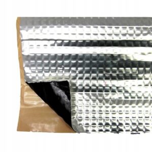 Selbstklebende Butyl-Schallschutzmatte in Bahnen ABM Professional, 1.5mm, 0.06m2 Alubutyl dämmmatte ABM Professional  ABM Insulation