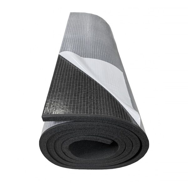 Rubber Foam. Acoustic Insulation Self-adhesive ABM, 50mm, 1m2 Insulation Rubber Foam abm rubber foam