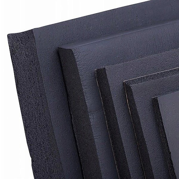 Schalldämpfender Gummi Selbstklebender Schaumstoff ABM, 6mm, 0.25m2 Schaumstoff Kautschuk Dämmmatte ABM Insulation