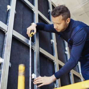 Gummi-Schaumstoff. Akustische Isolierung Selbstklebend ABM, 50mm, 0.5m2 Schaumstoff Kautschuk Dämmmatte  ABM Insulation