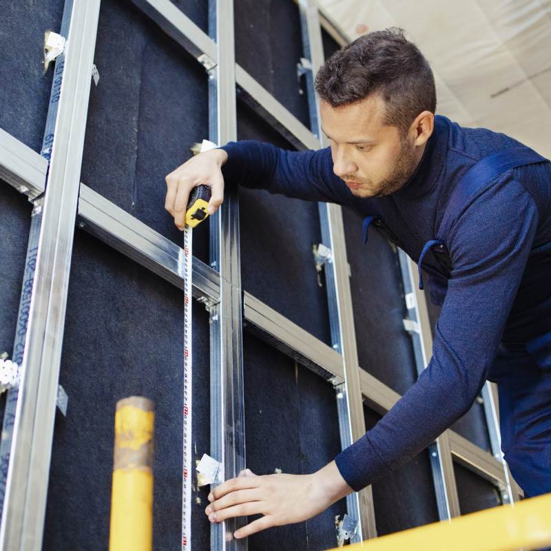 Gummi-Schaumstoff. Akustische Isolierung Selbstklebend ABM, 50mm, 0.5m2 Schaumstoff Kautschuk Dämmmatte ABM Insulation