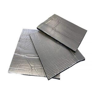 Soundproofing rubber foam with aluminum foil ABM - 13mm, 0.25m² pianka kauczukowa,pianka wyciszająca,pianka wygłuszająca,pianka kauczukowa izolacyjna Insulation Rubber Foam abm rubber foam