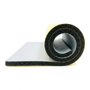 ABM schallabsorbierender Schaumstoff, weiß, selbstklebend, Polyurethan, 20mm, 2m2  abm-pa-5