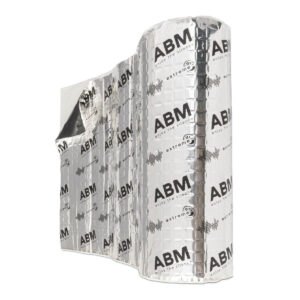 Selbstklebende Premium-Butyl-Schallschutzmatte ABM Xtreme in Rollen, 1.5mm, 1m2  ABM-Xtreme-mat-rolls-silver-2