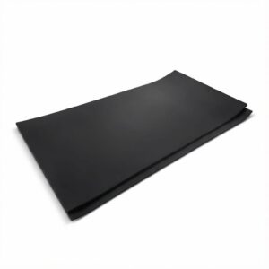 Set aus Materialien zur Schalldämmung von Zimmertüren, 2×2m2, Schwarz  abm-z1-3