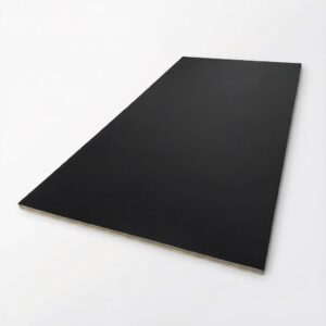 Set aus Materialien zur Schalldämmung von Zimmertüren, 2×2m2, Schwarz  abm-z1-4