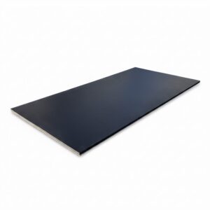 Set aus Materialien zur Schalldämmung von Zimmertüren, 2×2m2, Schwarz  abm-z1-5