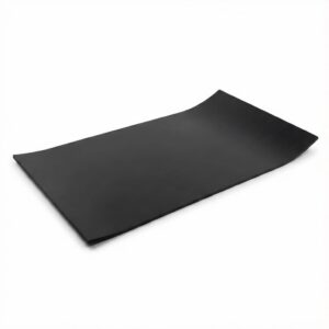 Set aus Materialien zur Schalldämmung von Zimmertüren, 2×2m2, Schwarz  abm-z1-9