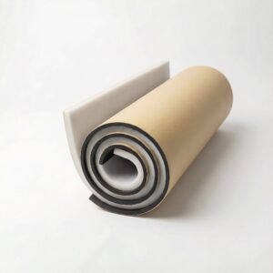 Set aus Materialien zur Schalldämmung von Zimmertüren, 2×2m2, Weiß  abm-z2-1