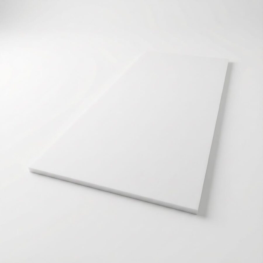 Set aus Materialien zur Schalldämmung von Zimmertüren, 2×2m2, Weiß  abm-z2-3