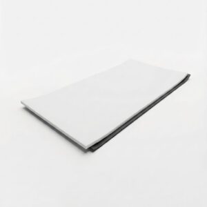 Set aus Materialien zur Schalldämmung von Zimmertüren, 2×2m2, Weiß  abm-z2-7