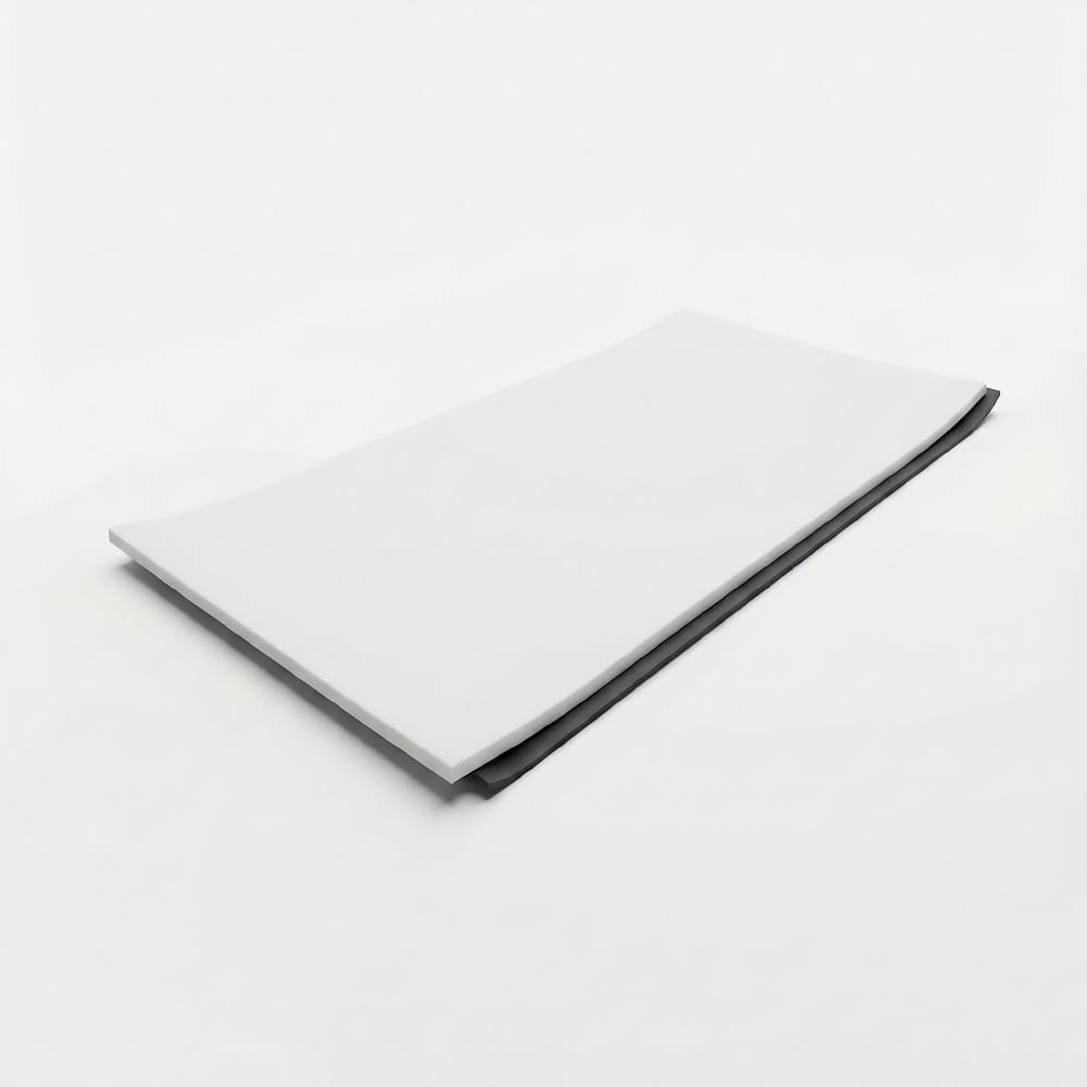 Set aus Materialien zur Schalldämmung von Zimmertüren, 2×2m2, Weiß abm-z2-7